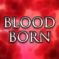 Blood Born Front on Red background image